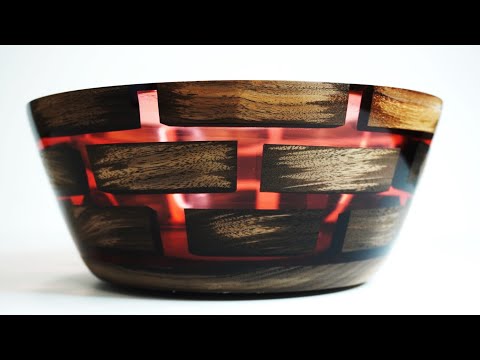 Woodturning | The Walnut Lava Bowl!