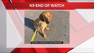Chattanooga Police Department announces passing of K9 Buck