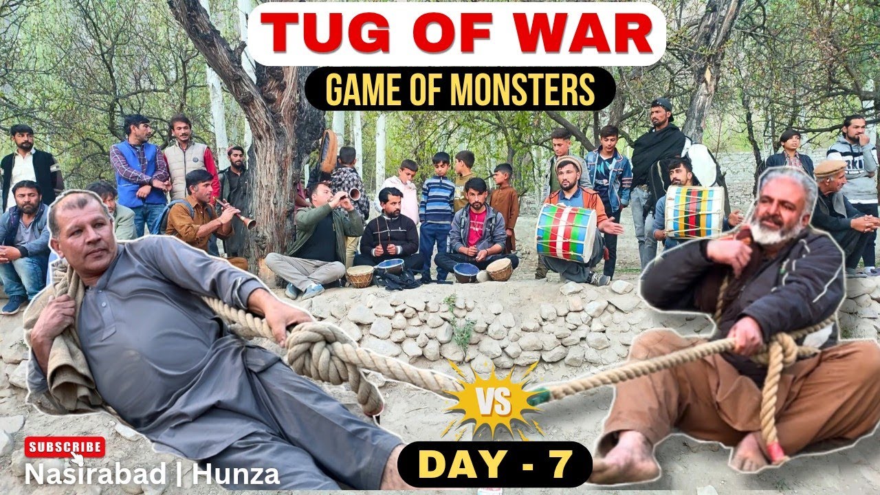 Monster's Clash🔥 ||  Tug of War Like Never Before 💪🏻 || Day-7 || Theguyfromhunza || #hunza