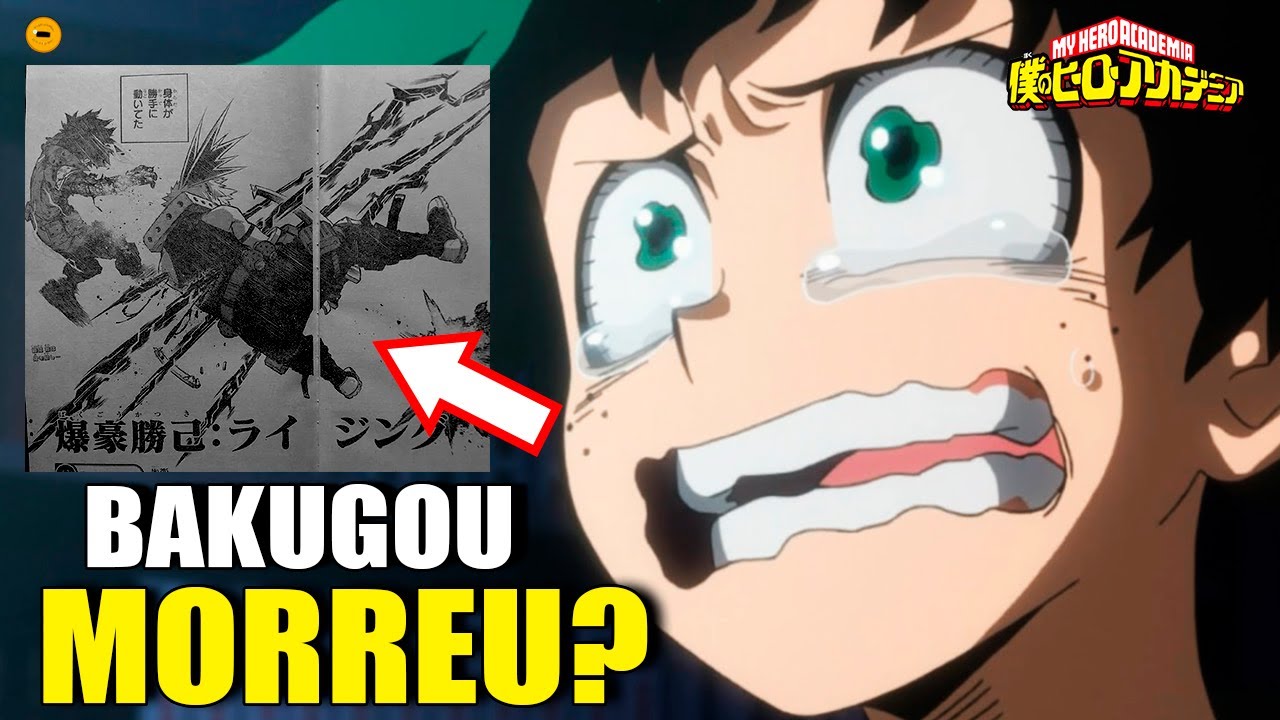 Boku no Hero - Morte de Bakugou no mangá revolta os fãs - AnimeNew