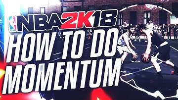 NBA 2K18: HOW TO DO THE MOMENTUM CROSSOVER! DRIBBLE TUTORIAL!
