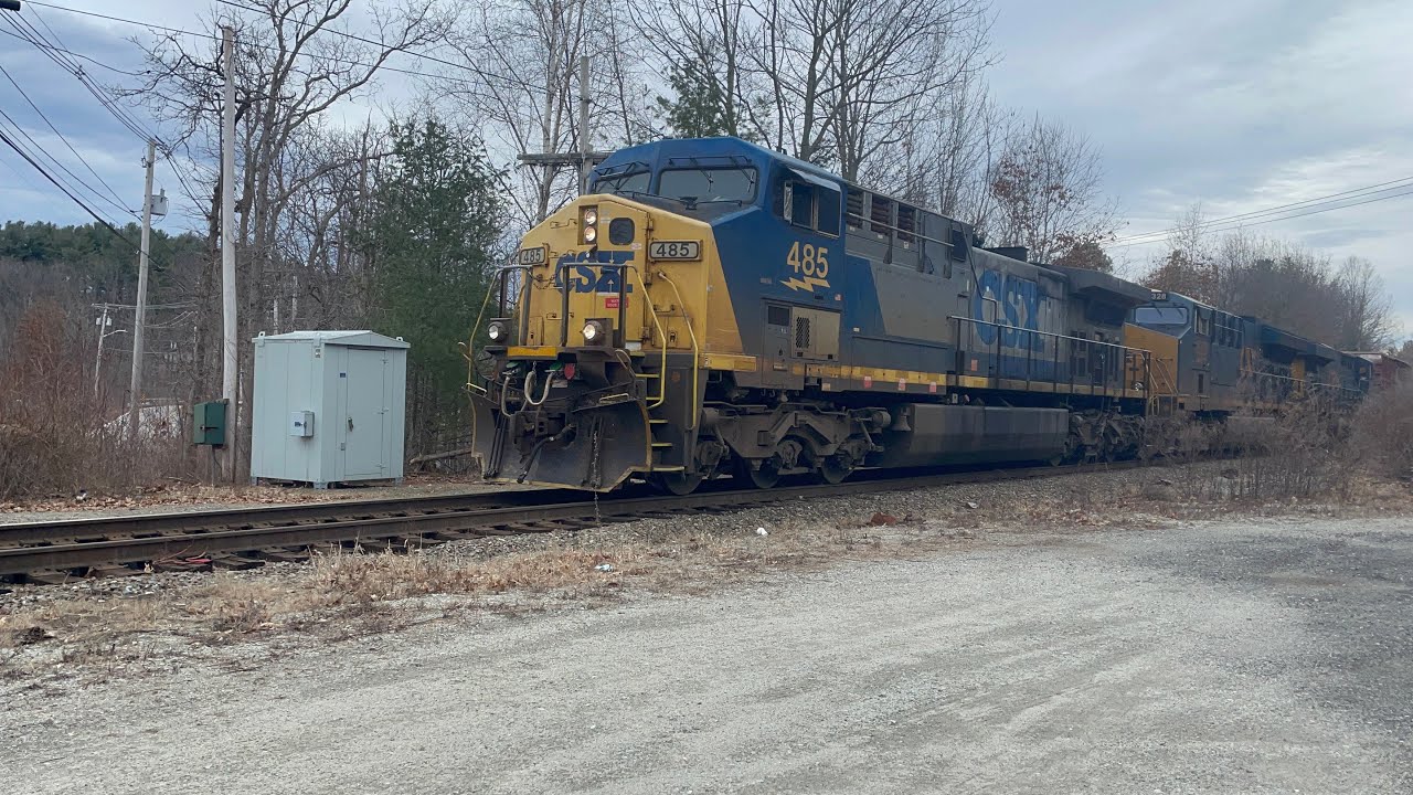 A day of Railfanning around Massachusetts including a M426 chase [1-15-22]