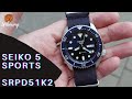 UNBOXING 2020 SEIKO 5 AUTOMATIC BLUE DIAL SRPD51K2