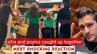 Afra Saraçoğlu And Poyroz Caught Up Together Doing Shoopingmert Ramazan Demir Shocking Reaction