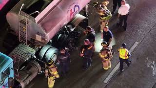 Aldine Fire - Commercial Vehicle Fire - E11, BK11, T11, D31, Q31, LYT81