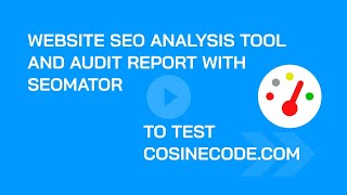 Website Seo Analysis Tool And Audit Report With Seomator