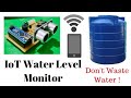 IoT Based water Level monitoring System | Arduino Nano | ESP8266-01
