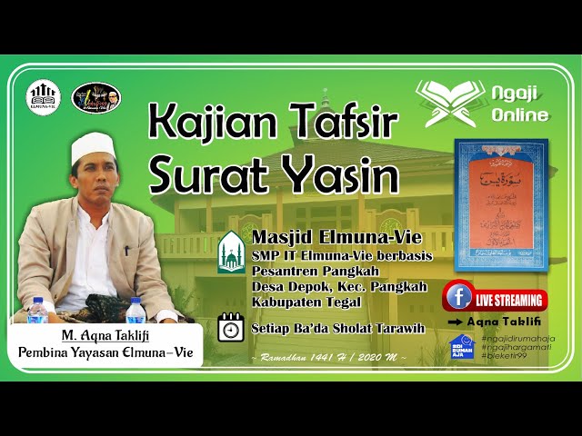 Kajian Tafsir Surat Yasin ayat 13 - 14 class=