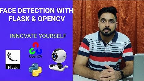 FACE DETECTION WITH FLASK & OPENCV