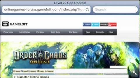 Order & Chaos Online: Level 70 Update Part 2