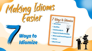7 Ways to Idiomize Metaphors - Metaphors of Movement