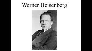 Werner Heisenberg / wiki-audio short video
