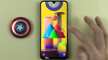 How to show white dot when touching the screen touch on Samsung M31 Android 12