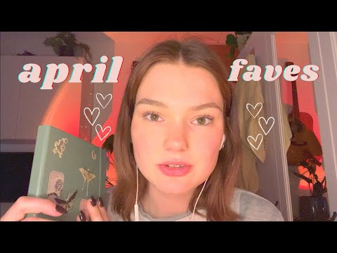 ASMR april favorites! (whispers, tapping)