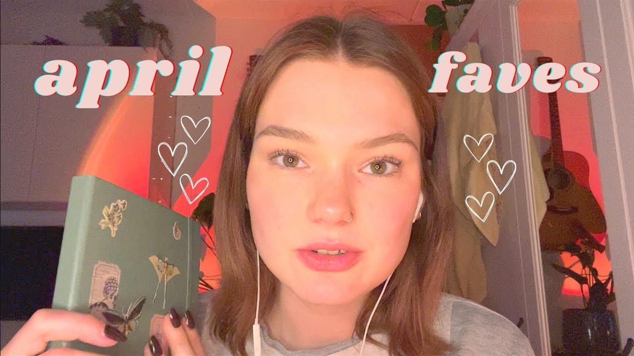 ASMR april favorites! (whispers, tapping) - YouTube