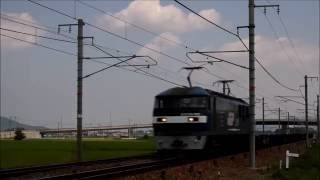 【JR Freight】 5071レ EF210-162 フレームライナーにあと一歩...(^^ゞ 2016/08/12 11:52
