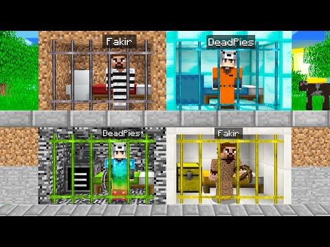 FAKİR İLE HAPİSHANEDEN KAÇIŞ FİLMİ 😱 - Minecraft