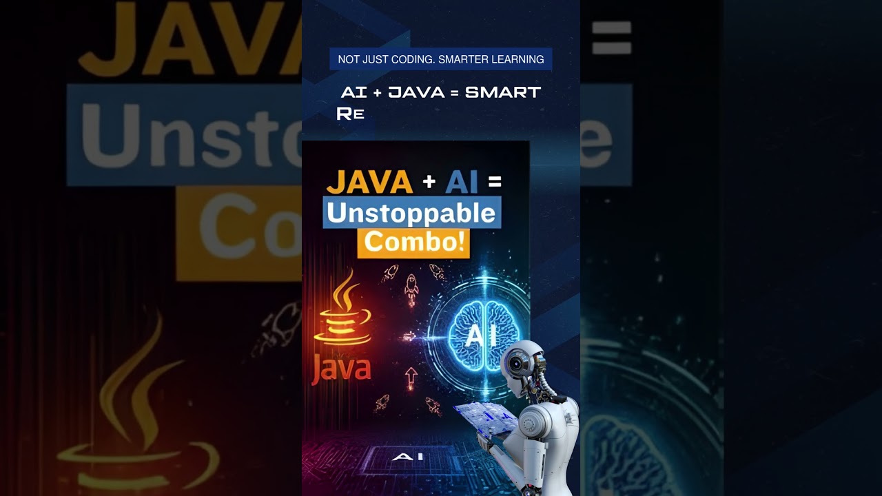 Student learning AI-powered Java Full Stack Development with real-world coding projects at Evision Technoserve
