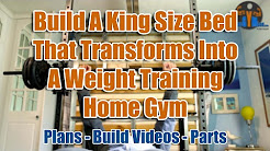 Compact Home Gym - DIY Space Saving Exercise Equipment