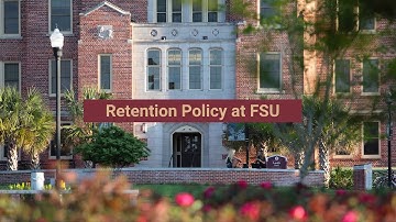 Undergraduate Retention Policy at Florida State University