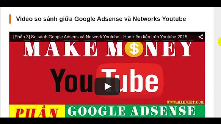 So sánh google adsense và network