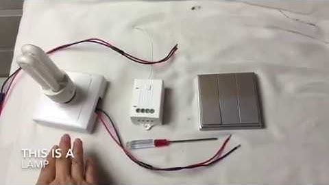 Thinkbee Wireless Light Switch Kit