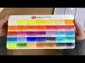 REVIEW WHITE NIGHTS WATERCOLORS | 35 set in the metal tin