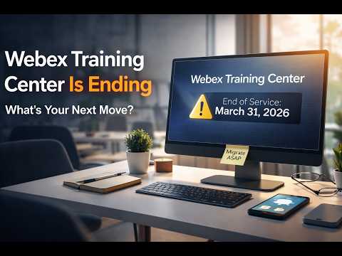 Webex Training Center is Going Away: How to Migrate Virtual IT Labs Without Rebuilding Everything