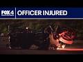 Dallas motorcycle officer hospitalized after hit-and-run