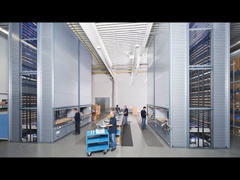 High Tech Warehouse With Hänel Lean Lift Systems Featuring Premium Finishes 