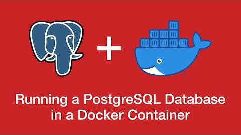 Running a PostgreSQL Database in a Docker Container
