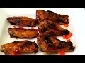 Caramel Sticky Wings - Asian Grilled Chicken Wing Recipe,