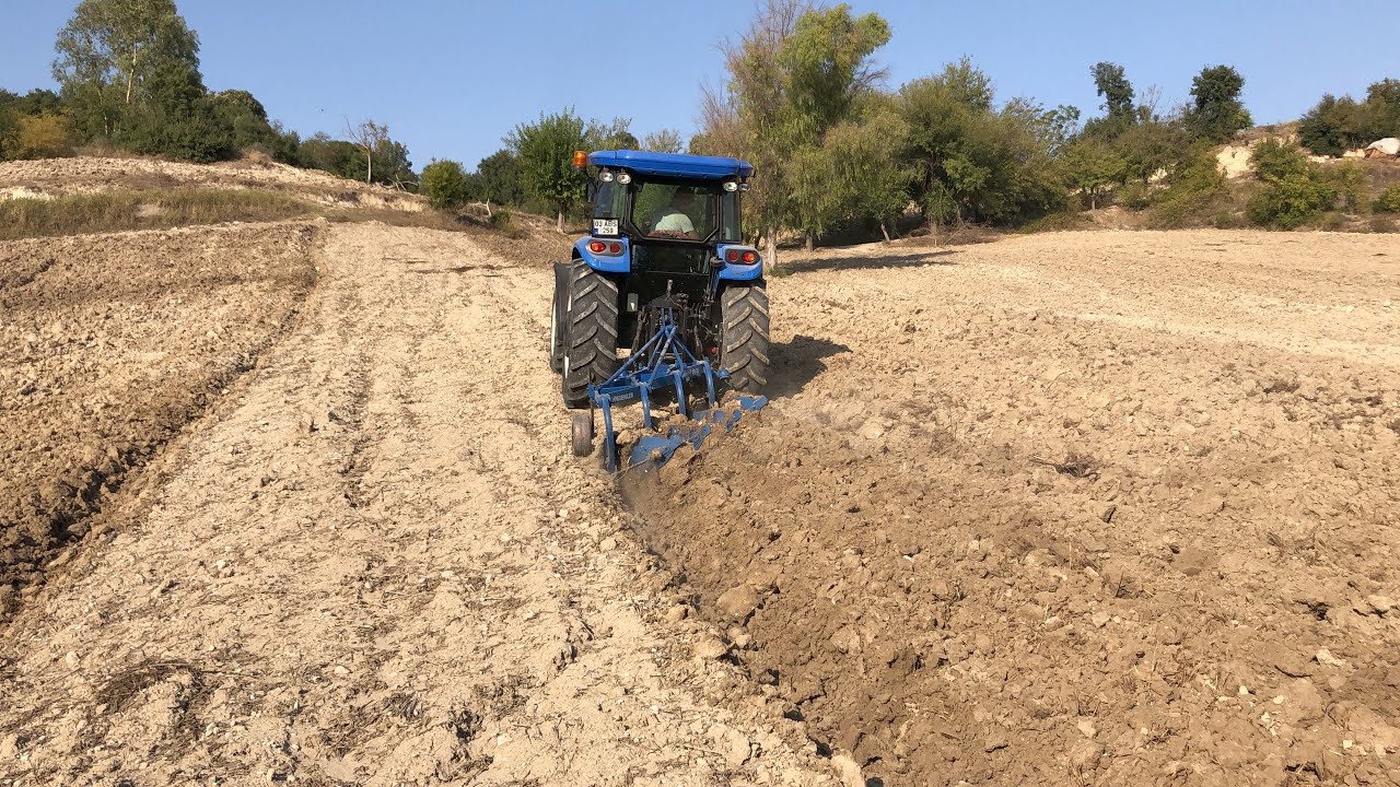 TRAKTÖR PULLUK UYUMU || nh td 90 d - alpler 4 14 no - tarla işleri #61