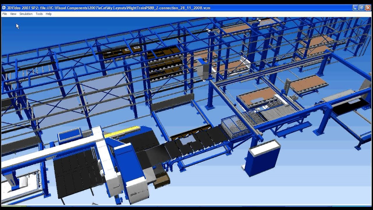 the system simulation - YouTube