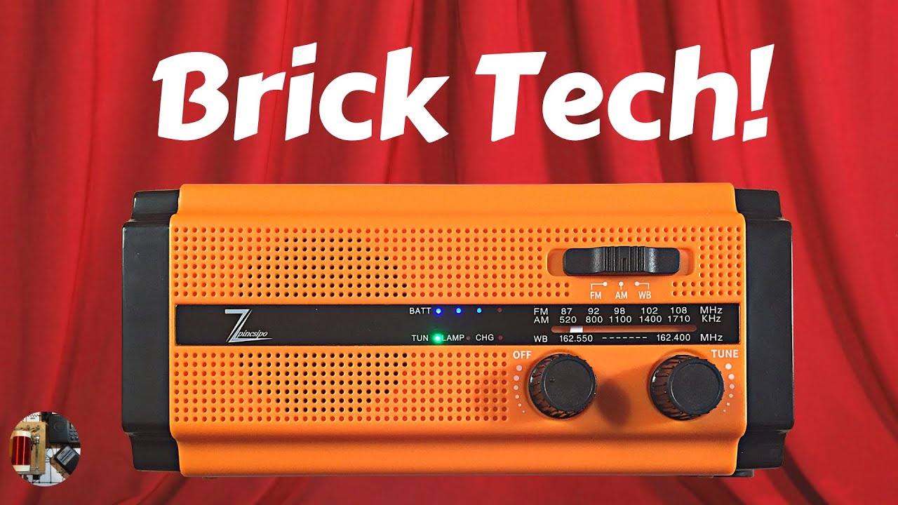 【ほぼ新品】超希少！Blue Micro phones SPARK（オレンジ） Zpincsipo XSY320 AM FM Weather Emergency Radio Review - YouTube