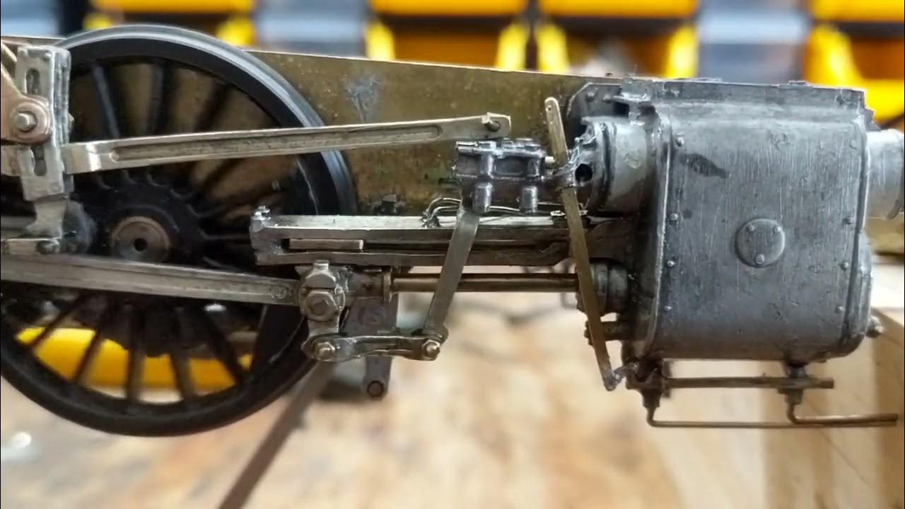 Walschaerts Valve gear, movement that inspires 2 January 2023 - YouTube