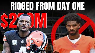 Browns RIGGED The QB Competition — Shedeur Sanders Never Had A Chance