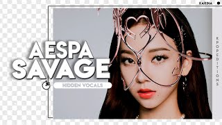 Aespa (에스파)  – Savage | Hidden Vocals Harmonies & Adlibs Resimi