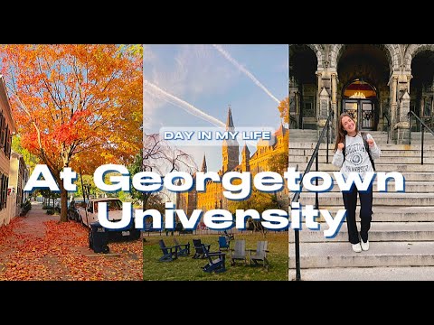 Day in the Life of a Georgetown Student - youtube