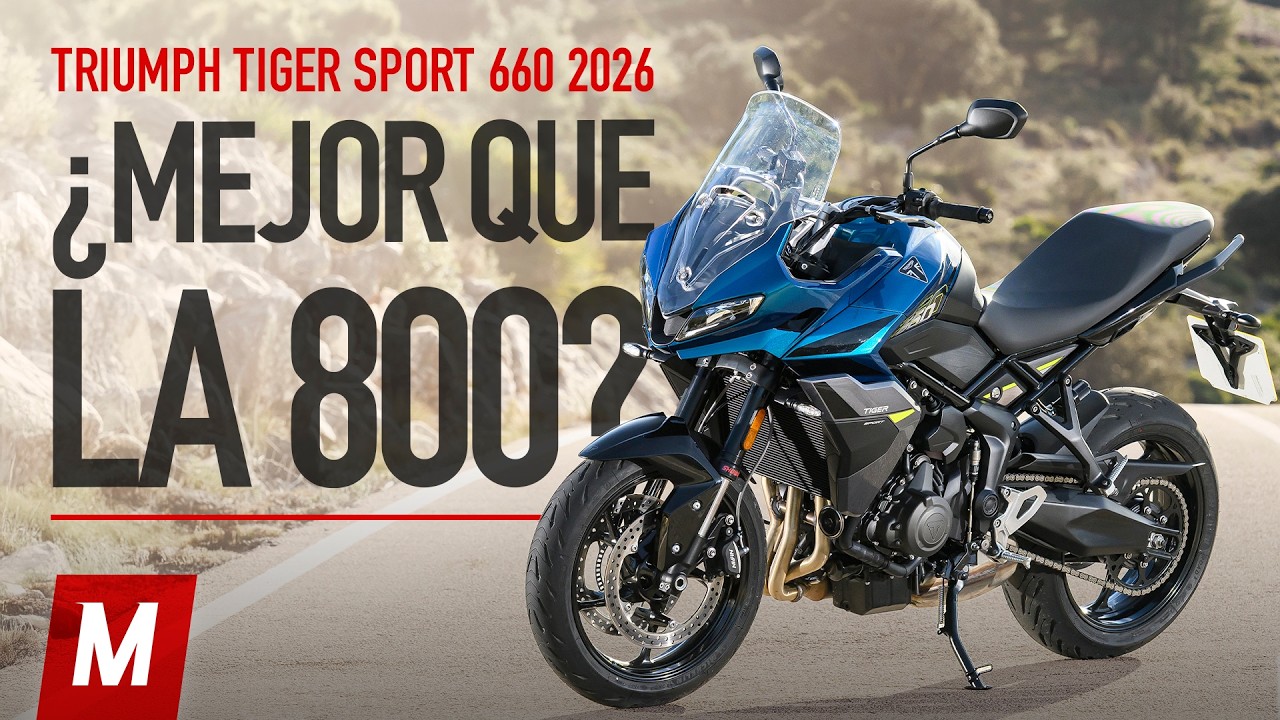 PROBAMOS LA NUEVA TRIUMPH TIGER SPORT 660 2026