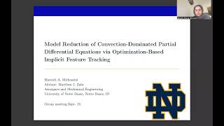 Model Reduction of Convection-Dominated PDEs via Optimization-Based Implicit Feature Tracking