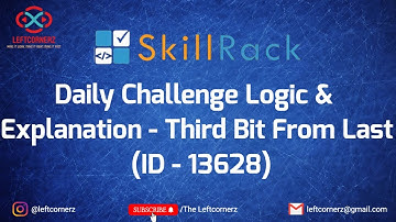 third bit from last(14-07-2021) | skillrack daily challenge