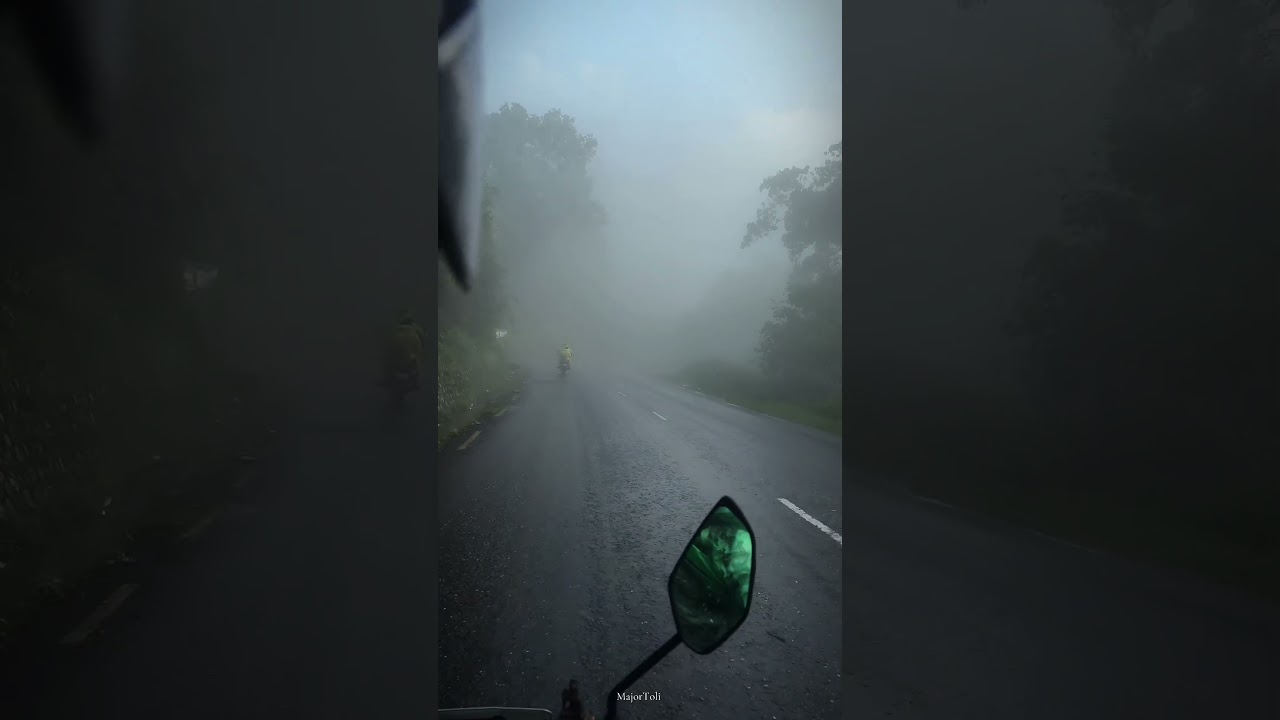 Ride in Foggy Weather, Pokhara