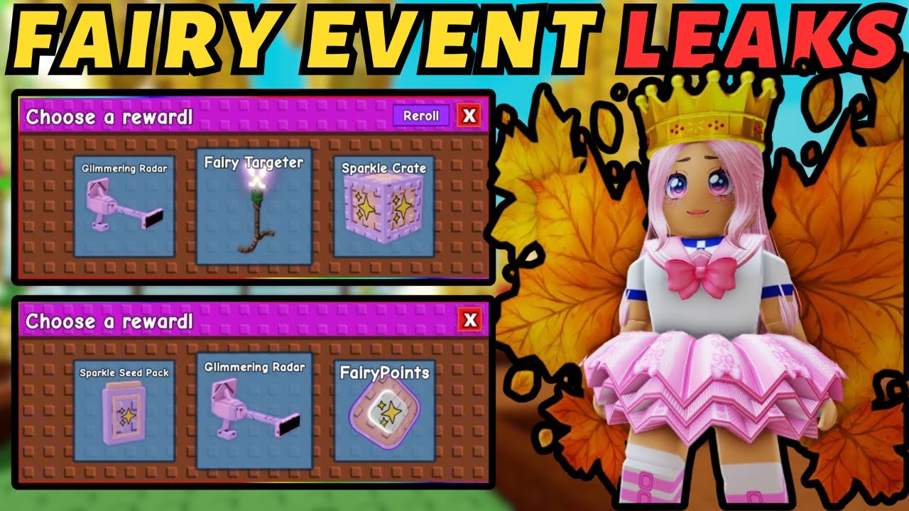 FAIRY EVENT LEAKS Are INSANE! Grow a Garden Update (New Mutation