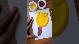 Satisfying ASMR fork sand art