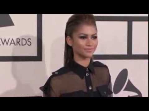 Zendaya Grammy Awards 2014 red carpet - YouTube