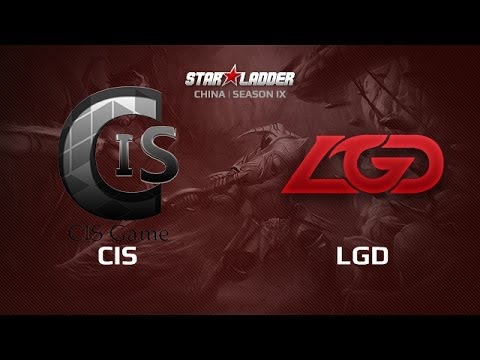 LGD -vs- CIS, Star Series China Day 7 Game 1