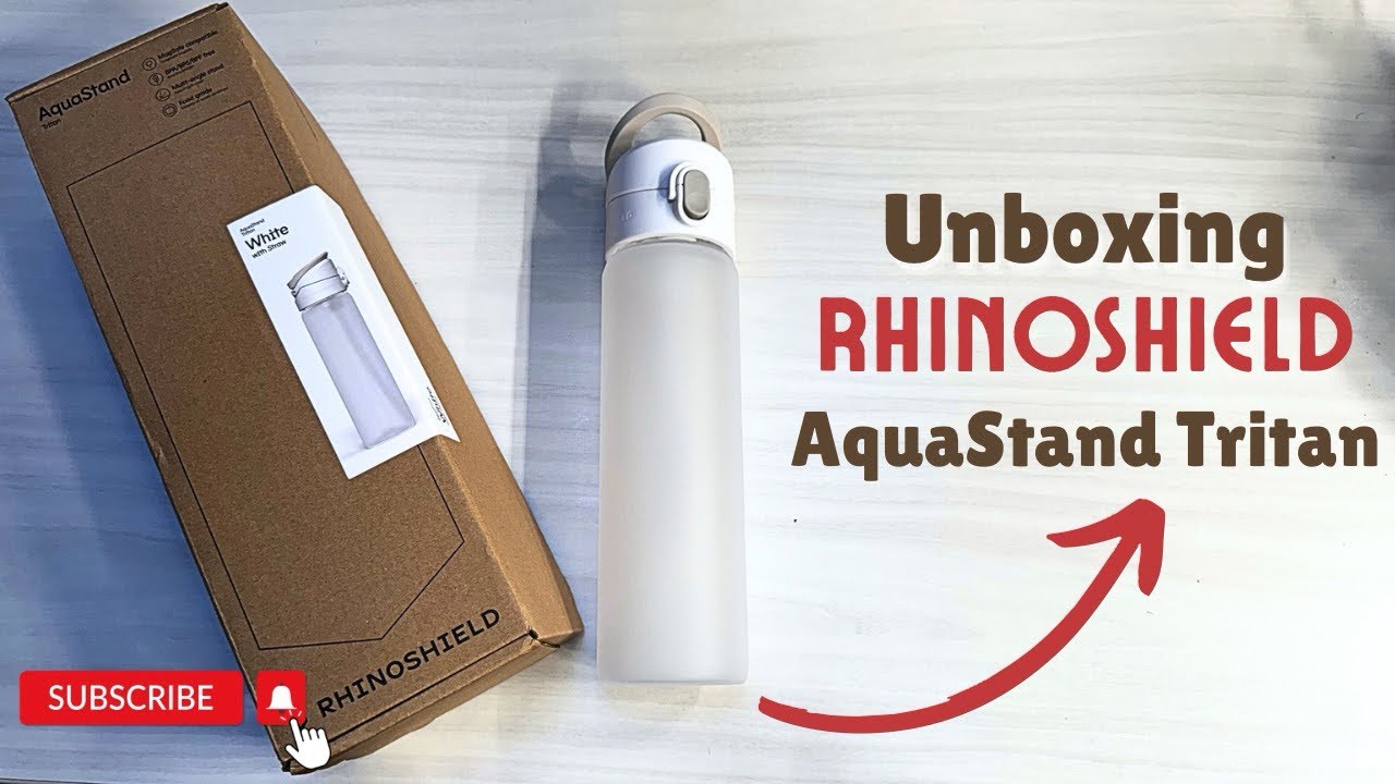 Unboxing Rhinoshield AquaStand Tritan with Straw 