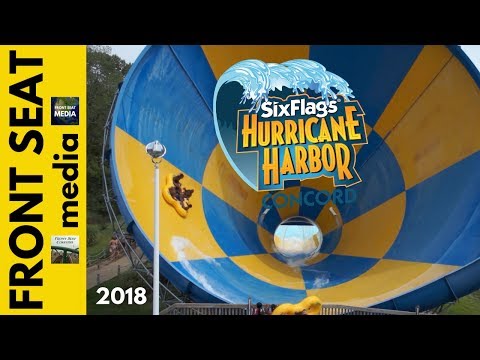 Video: Six Flags Hurricane Harbour Concord - Kalifornijski vodeni park