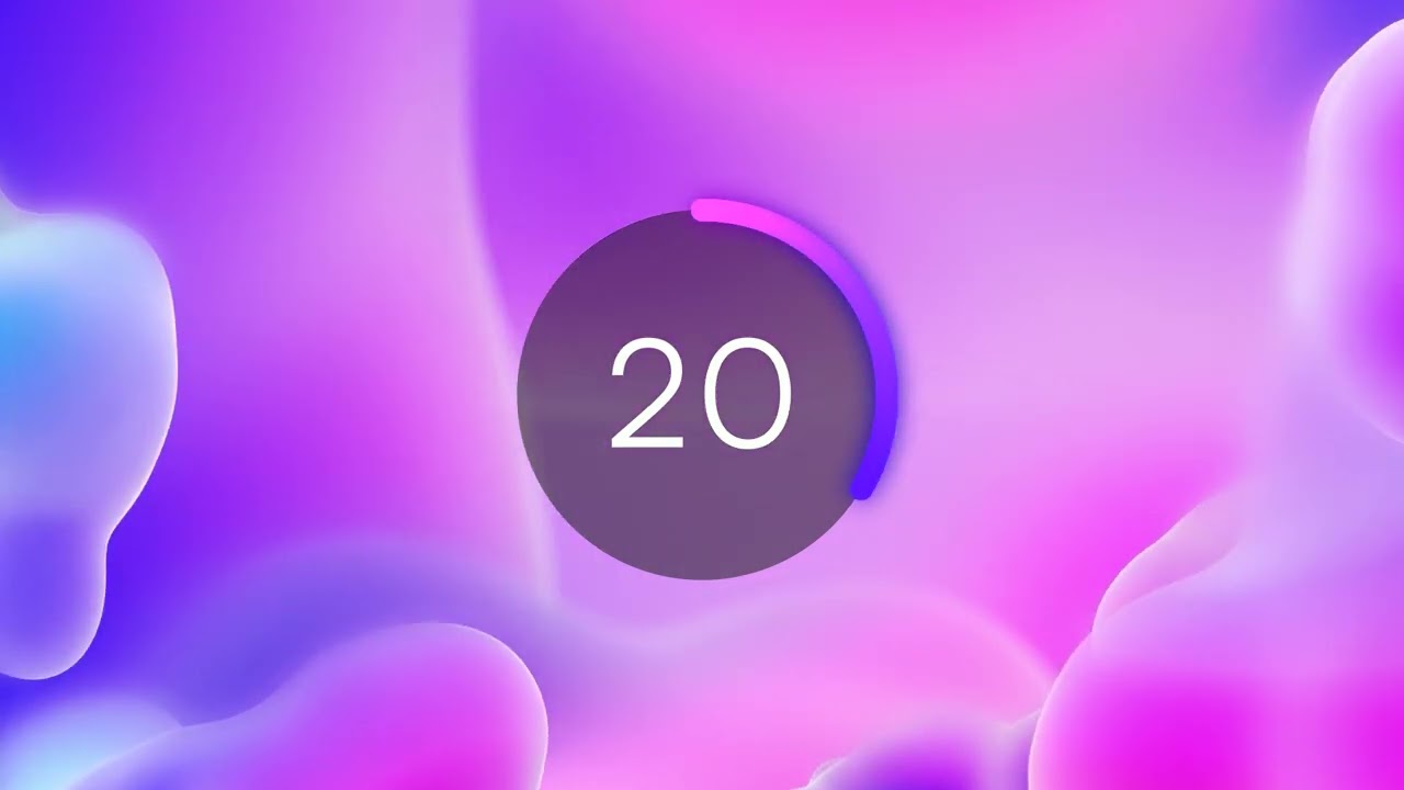 30 seconds intervals timer with beeps   20 minute workout